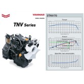 Mini-Bagger Deleks M120 Motor Yanmar 19 PS