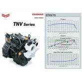 Mini excavator Deleks M120 Yanmar 19 HP engine