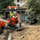 Mini pelle Deleks M120 moteur Yanmar 19 HP