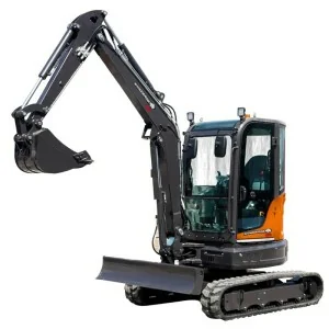 Mini-excavator with cab Zeppelin Rhinoceros 400 40 HP