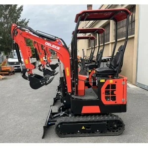 Mini small excavator Deleks A80 B&S engine 13,5 HP