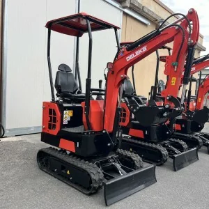 Mini small excavator Deleks A80 B&S engine 13,5 HP