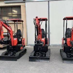 Deleks Mini-Kleinbagger A80 B&S 13,5 PS Motor