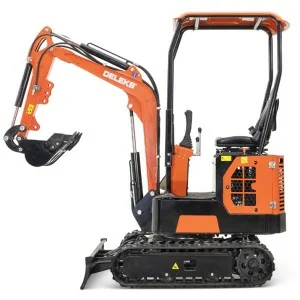 Mini small excavator Deleks A80 B&S engine 13,5 HP