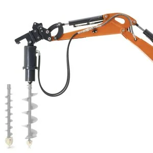 Hydraulic auger for mini-excavators A80