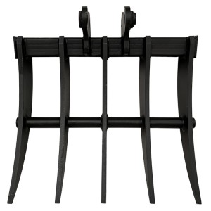 Rastrello 60 cm Deleks per miniescavatore A80