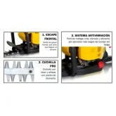 Taille-haies à essence GARLAND SET 762G 25,4cc