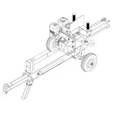 Fendeur de bois à essence EuroCentauro Gijón 12 T 196 cc