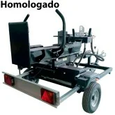 Astilladora de leña EuroCentauro Tarragona posición orientable