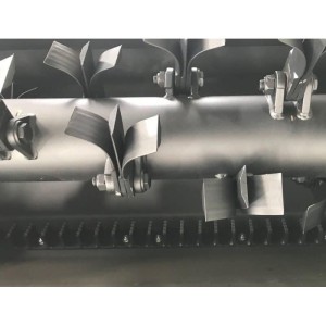 Folding fixed blade shredder EuroCentauro Asturias