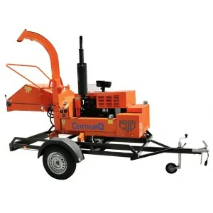 Broyeur de branches Diesel avec remorque Centauro Coria 40 HP