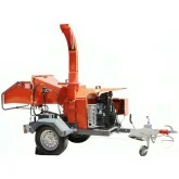 Wood chipper with approved trailer EuroCentauro Puçol 33 HP