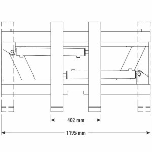 Hydraulischer Palettenverschieber EuroCentauro Novelda
