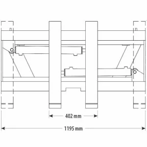 Hydraulischer Palettenverschieber Centauro Novelda