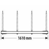 Carregador de fardos para trator EuroCentauro Villablino 2500 Kg