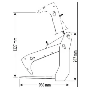 Silage cutter with tines Centauro Benifaió 188 cm