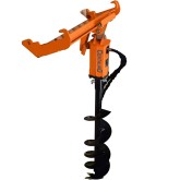 Hydraulic auger for EuroCentauro tractor shovel Redondela