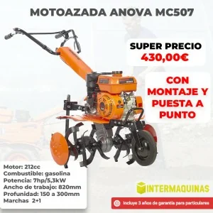 Motoenxada Anova MC507 212cc