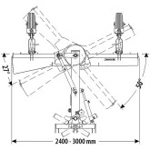 Polidozer hidráulico PTO EuroCentauro Sencelles 240 - 300 cm