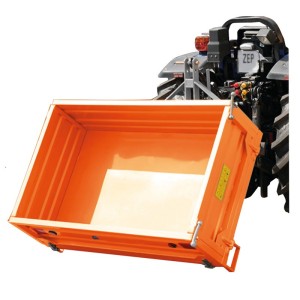 Foldable side transport boxes PTO EuroCentauro Oliva