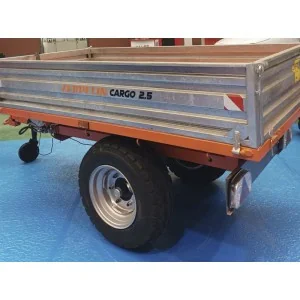 Homologated tipping trailer Zeppelin 1500-2500 Kg