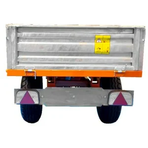 Homologated tipping trailer Zeppelin 1500-2500 Kg