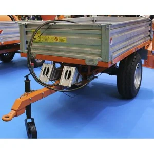 Homologated tipping trailer EuroCentauro Ibi 1500 - 2500 Kg