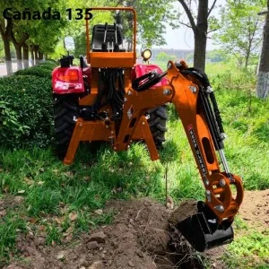 Backhoe for EuroCentauro Cañada 18 - 50 HP tractor