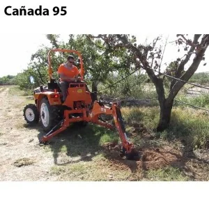 Backhoe for EuroCentauro Cañada 18 - 50 HP tractor