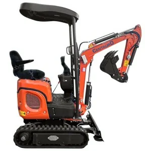 Adjustable width mini excavator EuroCentauro Torrijos 11.7 HP