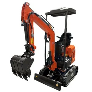 Adjustable width mini excavator EuroCentauro Torrijos 11.7 HP