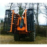 Herse à disques repliable PTO EuroCentauro Olesa 400 cm