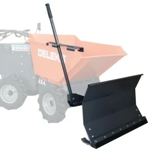 Snow plow for wheelbarrow XE4WD Deleks