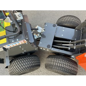 Minudumper elettrico 4x4 Deleks XE-4WDHG con piattaforma