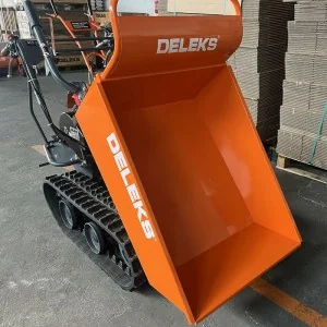 Crawler Deleks MD-500EL wheelbarrow with 6.5 HP gasoline engine