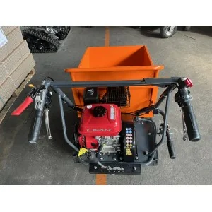 Crawler Deleks MD-500EL wheelbarrow with 6.5 HP gasoline engine