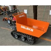 Carretilla de orugas Deleks MD-500EL motor gasolina 6,5 HP
