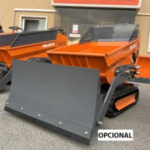 Crawler minidumper with Deleks V3000-BS 400 Kg shovel