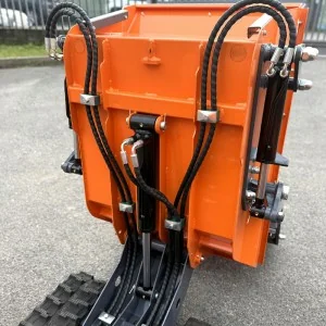 Crawler minidumper with Deleks V3000-BS 400 Kg shovel