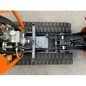 Crawler minidumper with Deleks V3000-BS 400 Kg shovel