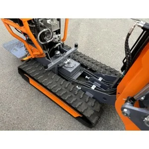 Crawler minidumper with Deleks V3000-BS 400 Kg shovel