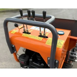 Crawler minidumper with Deleks V3000-BS 400 Kg shovel