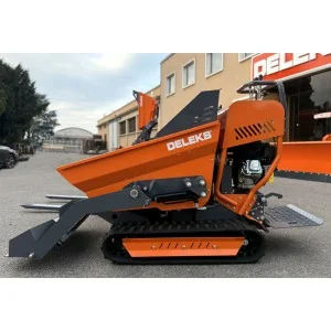 Crawler minidumper with Deleks V3000-BS 400 Kg shovel