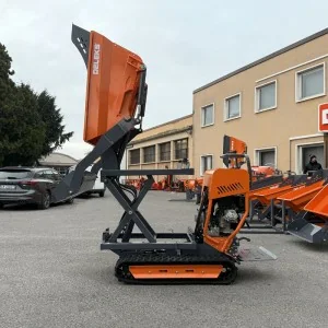 High-tip minidumper Deleks V3000H-BS 500 Kg