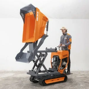 High-tip minidumper Deleks V3000H-BS 500 Kg