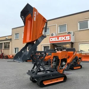 High-tip minidumper Deleks V3000H-BS 500 Kg