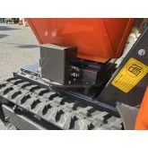Mini Dumper Kubota engine Deleks M8000RK with side discharge