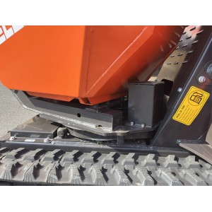 Motore mini dumper Kubota Deleks M8000RK con scarico laterale