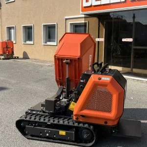 Mini Dumper motor Kubota Deleks M8000RK con descarga lateral