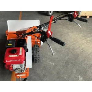 Flail mower Deleks Lifan 9 HP engine